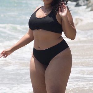 Black Two piece Swim suit